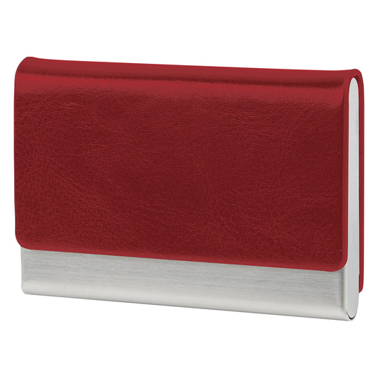 Executive Business Card Holder - Red