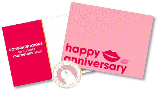 Anniversary Postcard -Lips