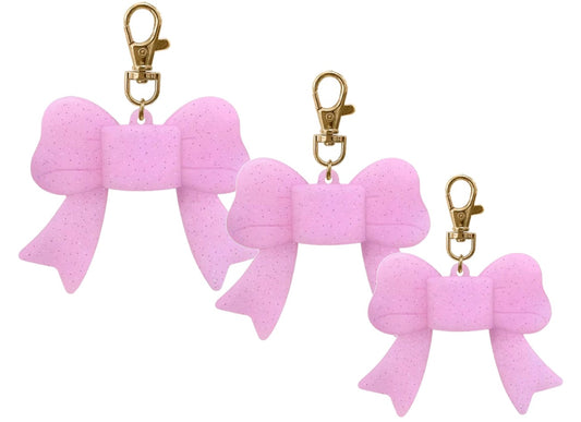 Sparkly Bow Topper - Key Chains