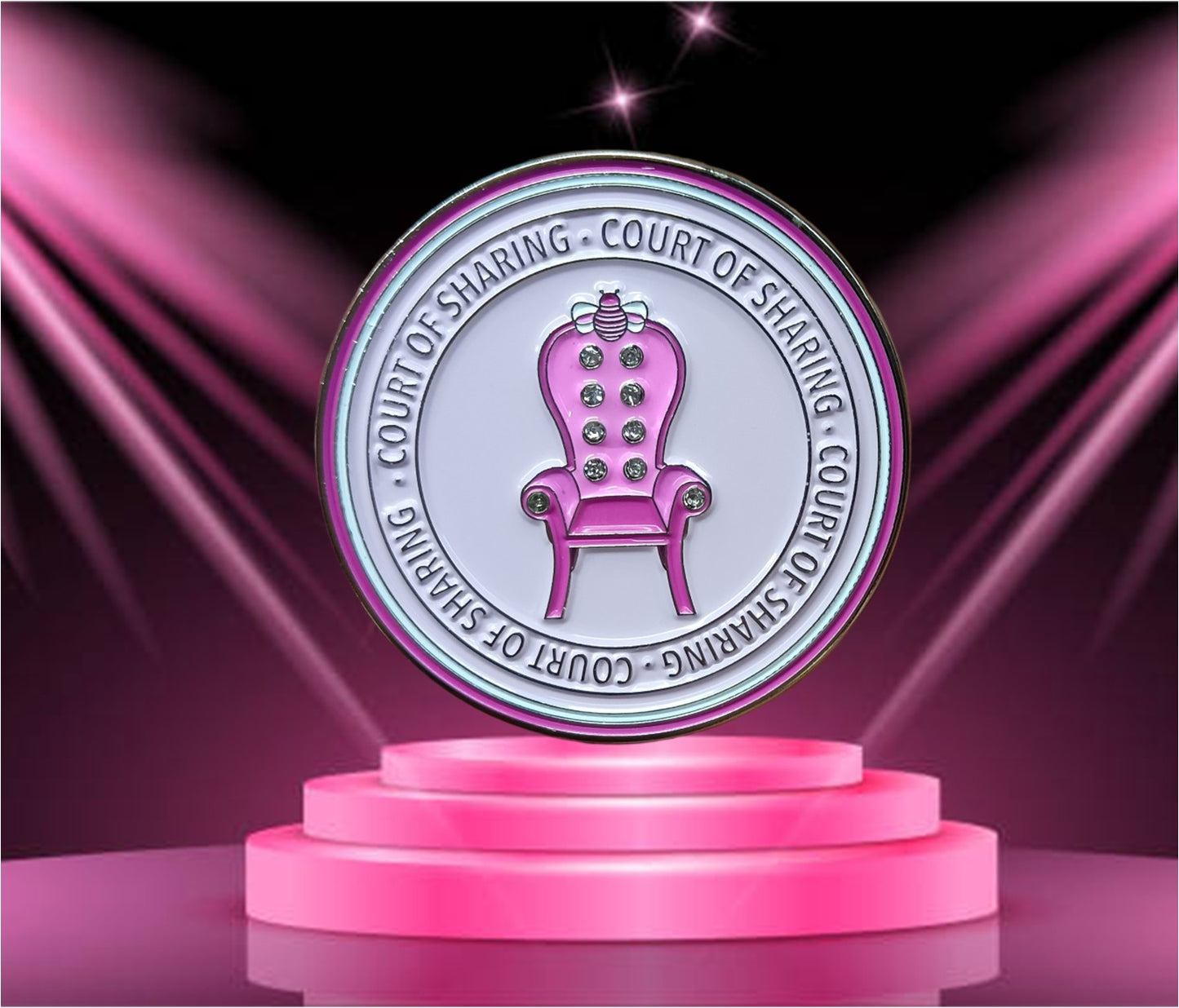 Court of Sharing Pin