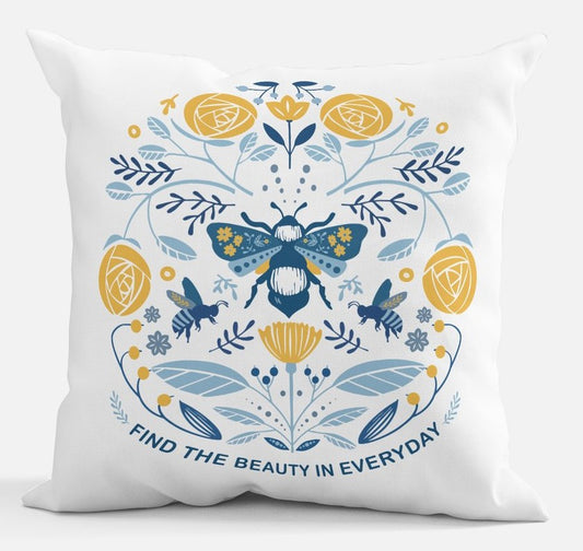 "Find the Beauty" Pillow - FREE SHIPPING