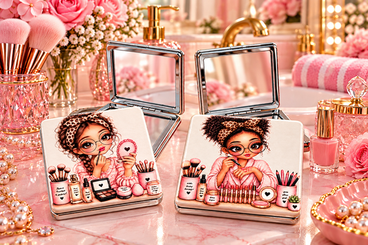 Glamour Compact Mirror