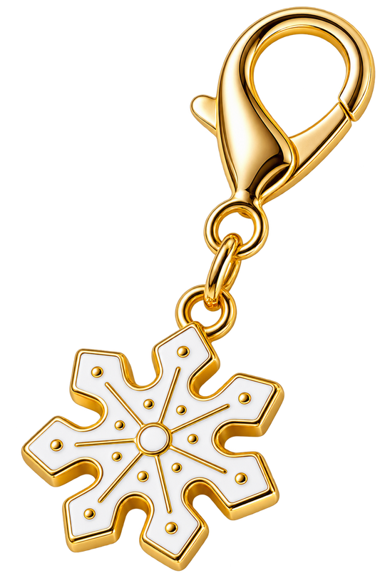 Snowflake Charms - PK/4