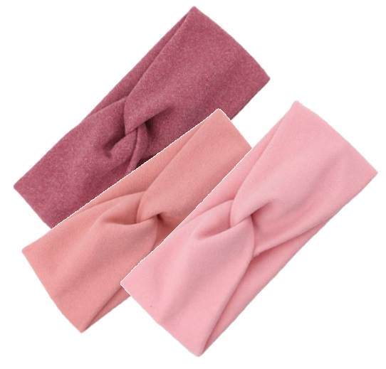 Headbands-Pack/3 - Pinks
