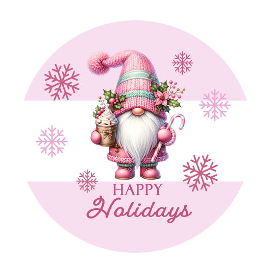 Gnome for the Holidays Sticker- Set/24