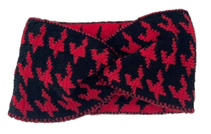 Red & Black Fashion Headband