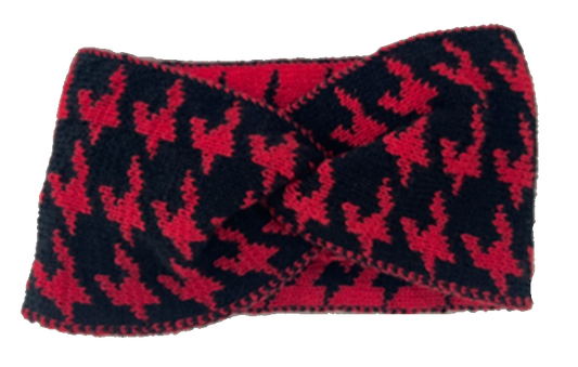 Red & Black Fashion Headband