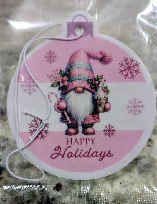 Happy Holidays Air Freshener