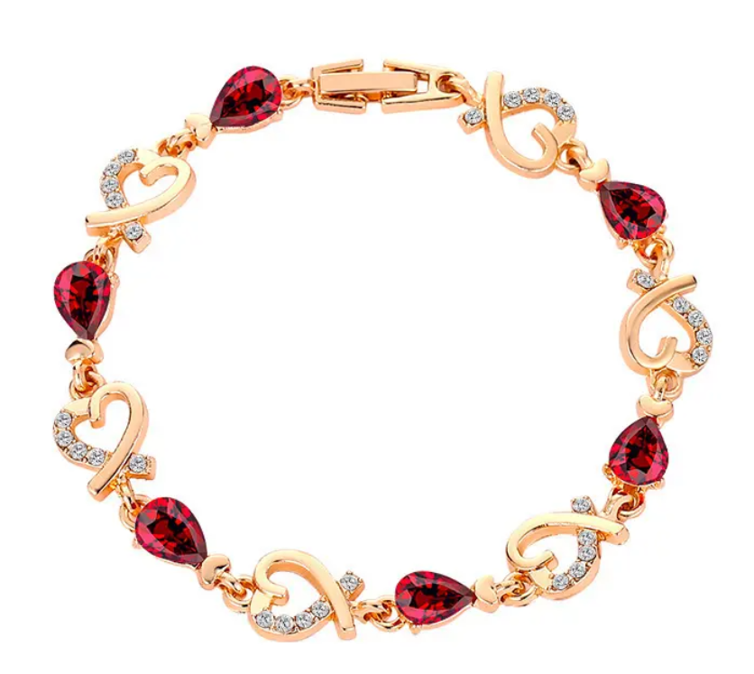 Red Heart Bracelet