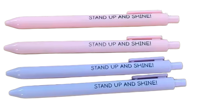 Stand Up and Shine Pens 4/pk