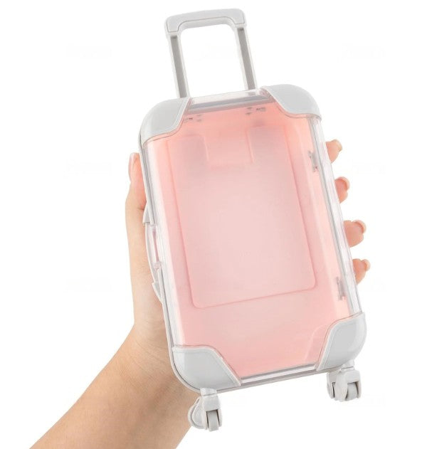 Pink Mini Trolly Suitcases