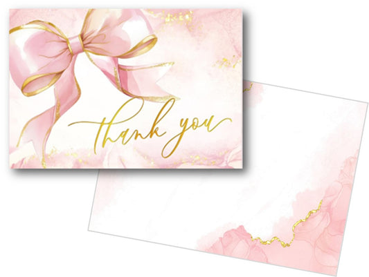 Thank You Pink Bow