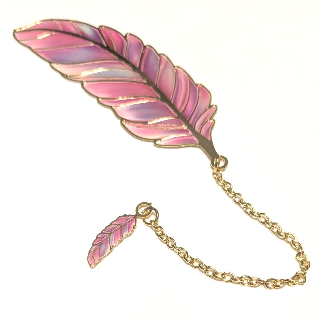 Metal Feather Bookmark
