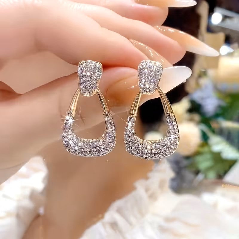 Crystal Drop Earring