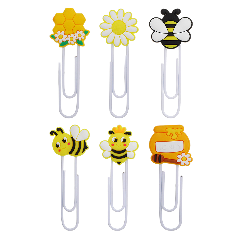 Bee Note Clips Set/6