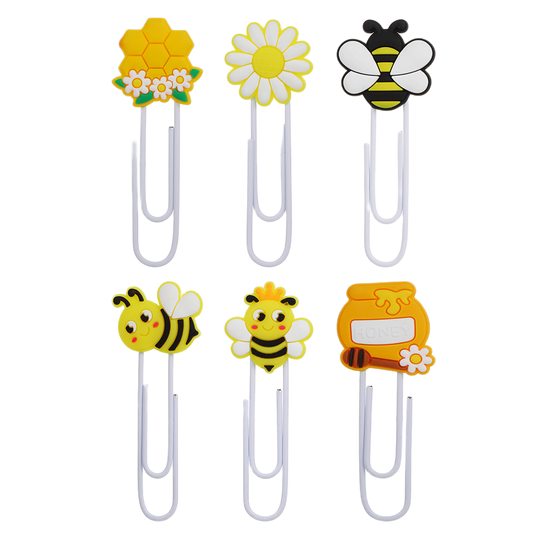 Bee Note Clips Set/6