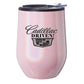 Iridescent Pink Stainless Steel Cup