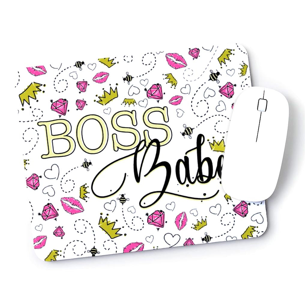 Boss babe mousepads