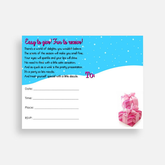 'Sip & Shop' Postcard