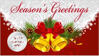 Holiday Bells Scratch-Off Gift Card