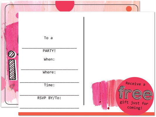 You're Invited Postcard