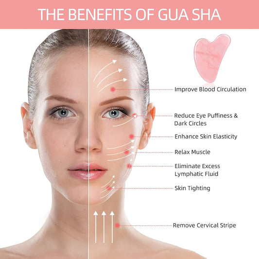 Pink Gua Sha Tool