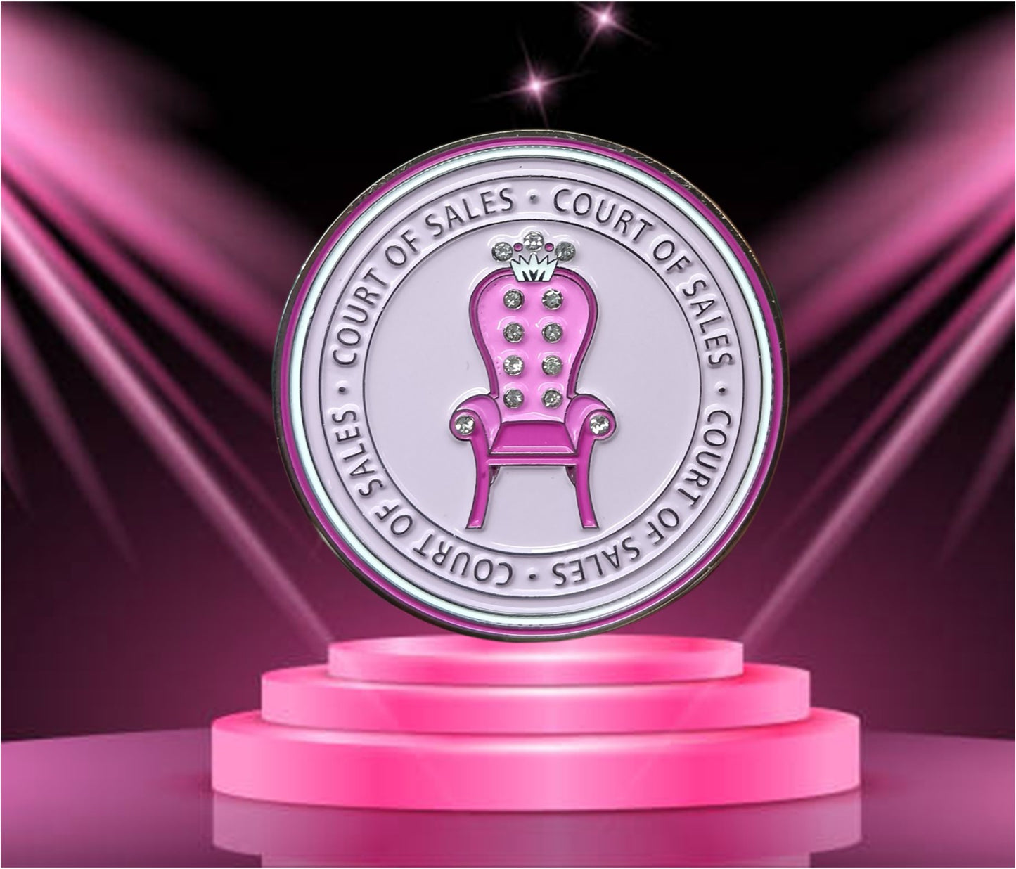 Court of Sales Pin