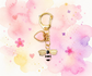 Bee & Heart Bag Charm