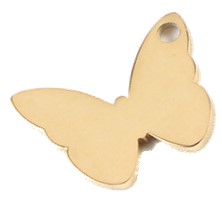 Butterfly Charms - Gold, Silver, Bronze
