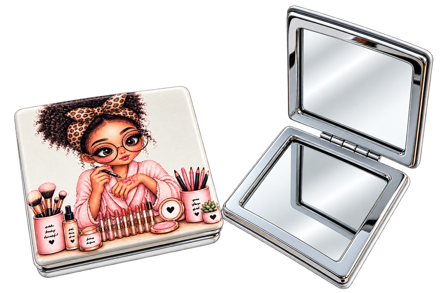 Glamour Compact Mirror