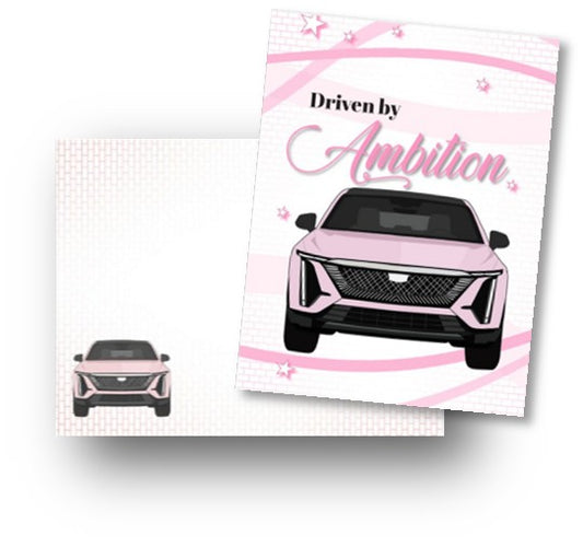Driven by Ambition - Postcard