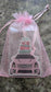 Die Cast Pink Car Ornament