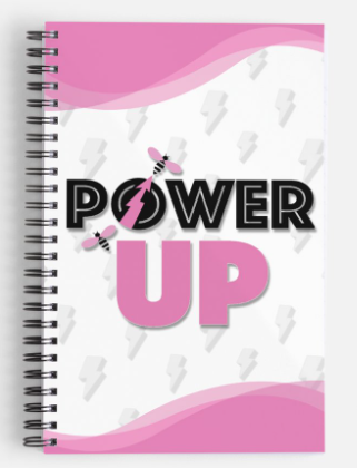 Power Up Spiral Notebook