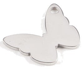 Butterfly Charms - Gold, Silver, Bronze