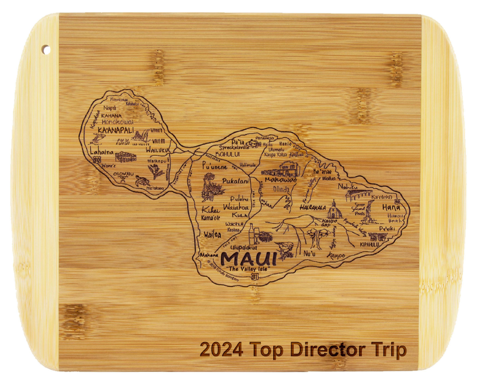 Top Director Trip 2024 - Bamboo Cutting Board