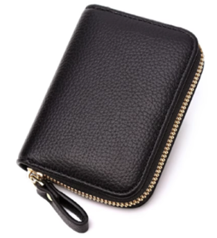 RFID Card Wallet -Black