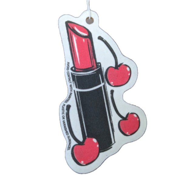 Lipstick and Red Cherry Air Freshener