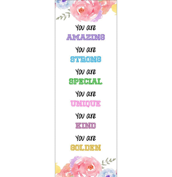 Bookmark for inspiration with 'You are Amazing'