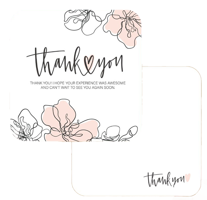 Thanks See 'Can't Wait to See You Again' Thank You cards – Director Only Services