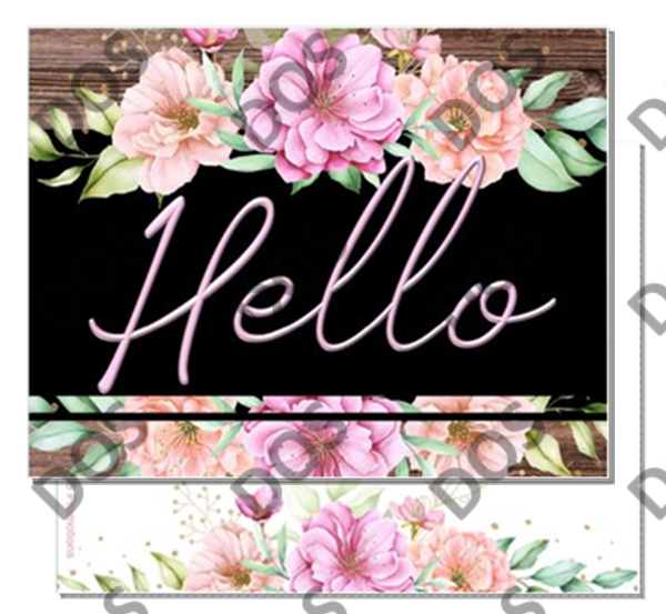 Classy Hello Say