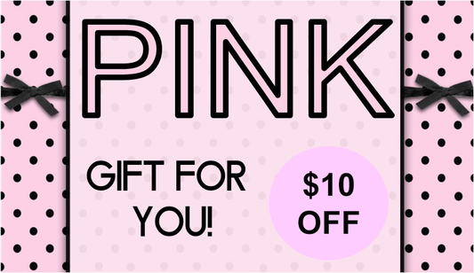 Gift Cards $10 Value with PINK