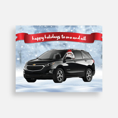 Career Car Cards - Happy Holidays to one and all