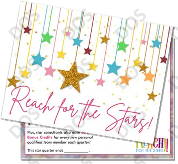 On Target Star Postcard 