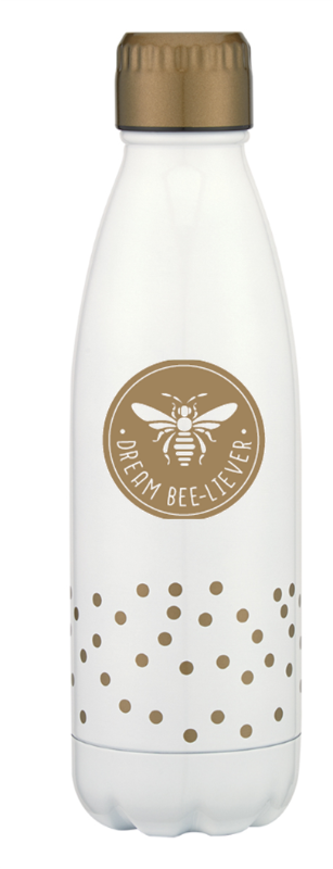 Dream Bee-liever Gold Water Bottle